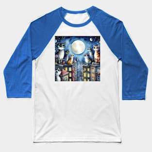 City Kats . Baseball T-Shirt